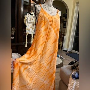 Aruba blue cute cover up or dress tie dye! New wot never worn!